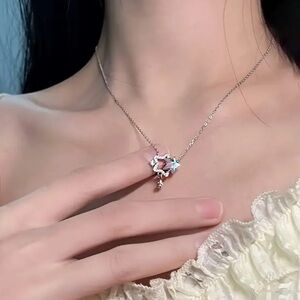 Iridescent Star Shimmer Necklace